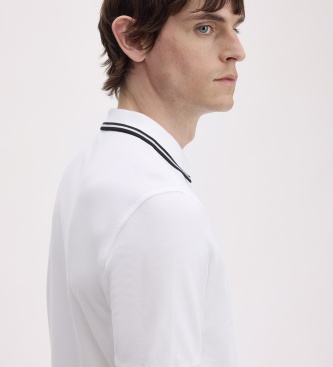 Fred Perry Polo Twin Tipped branco