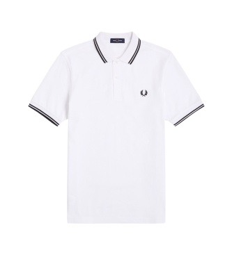 Fred Perry Polo Twin Tipped branco