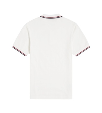 Fred Perry Polo Twin Tipped branco