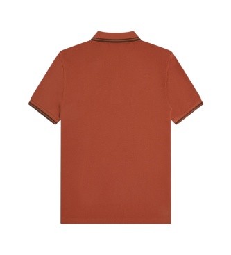 Fred Perry Polo Twin Tipped laranja