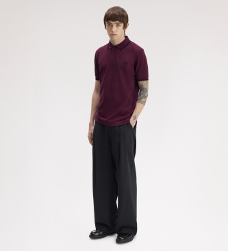 Fred Perry Polo Twin Tipped lilás