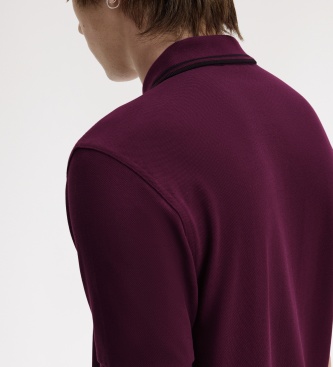 Fred Perry Polo Twin Tipped lilás