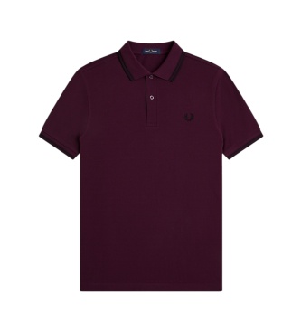 Fred Perry Polo Twin Tipped lilás