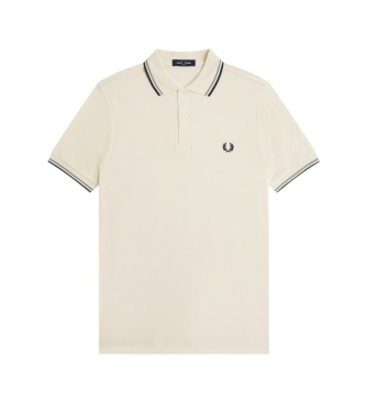 Fred Perry Polo Twin Tipped bege