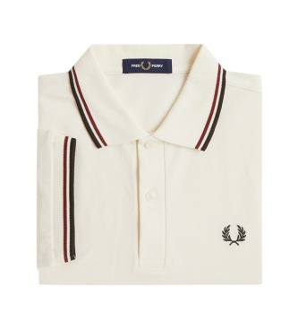 Fred Perry Polo Twin Tipped bege