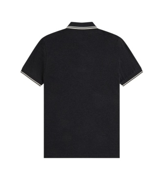 Fred Perry Polo Twin Tipped cinza carvão