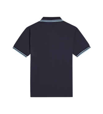 Fred Perry Polo Twin Tipped Inghilterra blu navy
