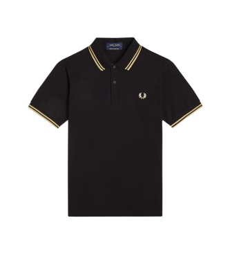 Fred Perry Polo Twin Tipped England preto