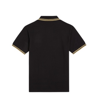 Fred Perry Polo Twin Tipped England preto