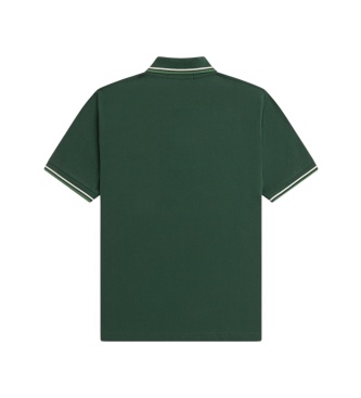 Fred Perry Polo Twin Tipped Inglaterra verde