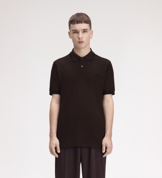 Fred Perry Polo Twin Tipped castanha