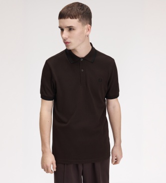 Fred Perry Polo Twin Tipped castanha