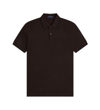 Fred Perry Polo Twin Tipped castanha