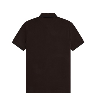Fred Perry Polo Twin Tipped castanha