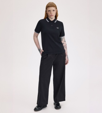 Fred Perry Polo Twin Tipped preto