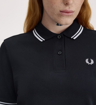 Fred Perry Polo Twin Tipped preto