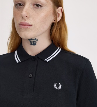 Fred Perry Polo Twin Tipped preto