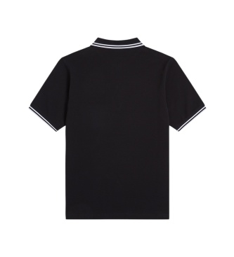 Fred Perry Polo Twin Tipped preto
