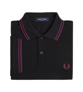 Fred Perry Polo Twin Tipped preto