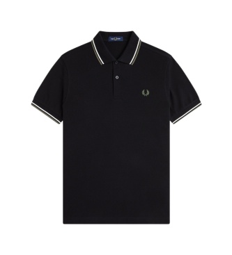 Fred Perry Polo Twin Tipped preto
