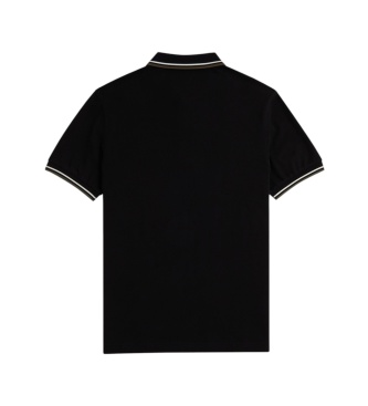 Fred Perry Polo Twin Tipped preto