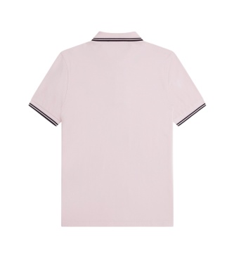 Fred Perry Polo Twin Tipped rosa