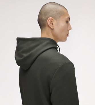 Fred Perry Sweat à capuche zippé vert