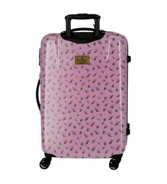 Joumma Bags Gorjuss Medium Hard Suitcase Em algum lugar -45x67x26cm- cinza 