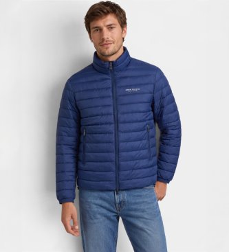 A|X Armani Exchange Piumino con logo blu