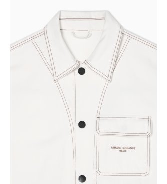 A|X Armani Exchange Off-white Field jacket