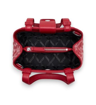 A|X Armani Exchange Bag with red embossed letters