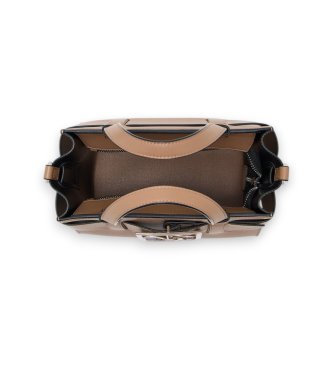 A|X Armani Exchange Susy bag with logo and detachable brown strap