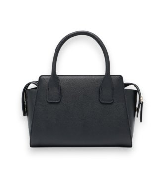 A|X Armani Exchange Black textured shopping bag