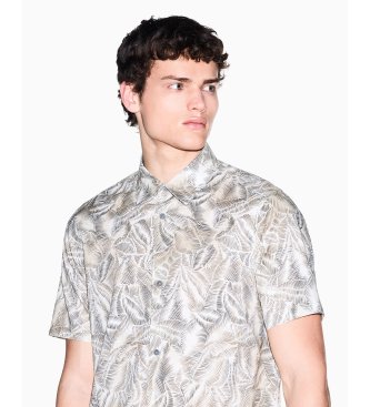 A|X Armani Exchange Camicia Hidden beige