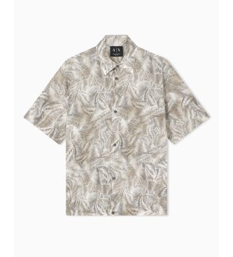 A|X Armani Exchange Camicia Hidden beige