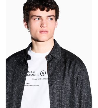 A|X Armani Exchange Camisa Technical negro