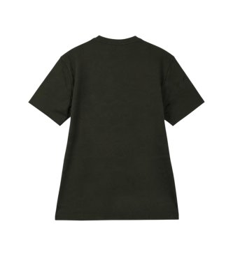 A|X Armani Exchange Camisete com logotipo em relevo verde