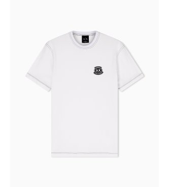 A|X Armani Exchange Hvid T-shirt i slim fit