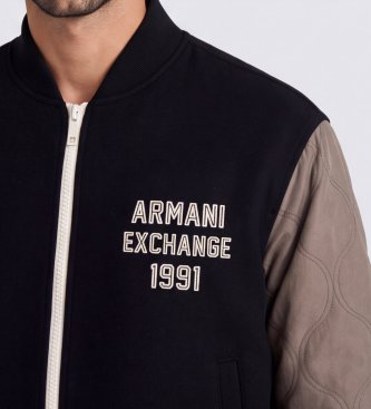 A|X Armani Exchange Casaco bomber azul-marinho