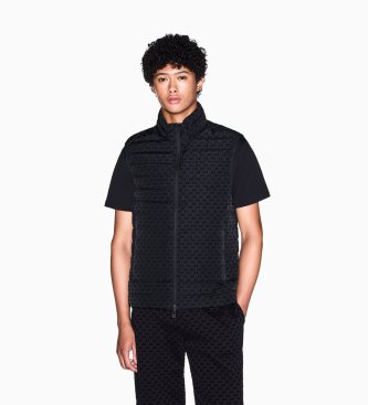 A|X Armani Exchange Colete de penas preto