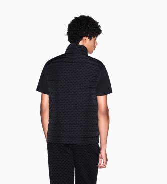 A|X Armani Exchange Colete de penas preto