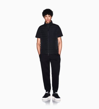 A|X Armani Exchange Colete de penas preto