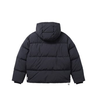 A|X Armani Exchange Pikowana kurtka z kapuszonem w kolorze granatowym