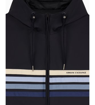 A|X Armani Exchange Minimal marinejakke