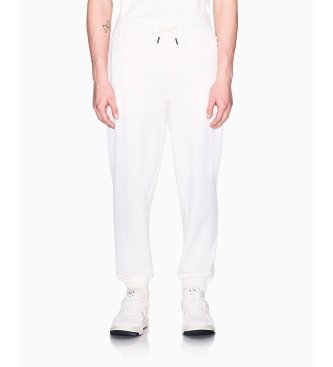A|X Armani Exchange Hlače Jogger kremno bele barve