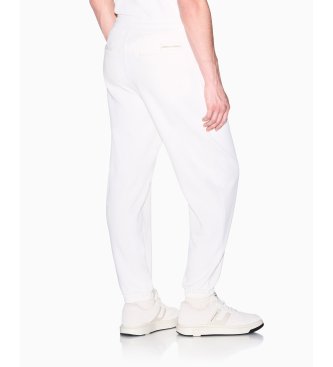 A|X Armani Exchange Hlače Jogger kremno bele barve