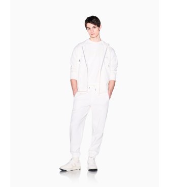 A|X Armani Exchange Hlače Jogger kremno bele barve