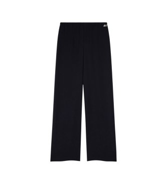 A|X Armani Exchange Pantalone in gabardine con taglio regolare nero