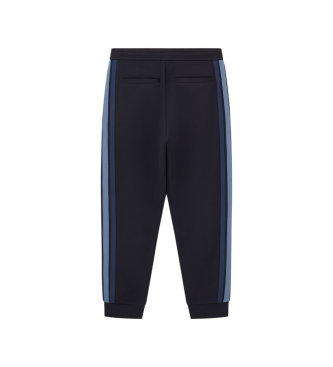 A|X Armani Exchange Joggerbyxor Structured marinblå