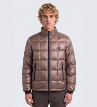 A|X Armani Exchange Kurtka pikowana br?zowa
